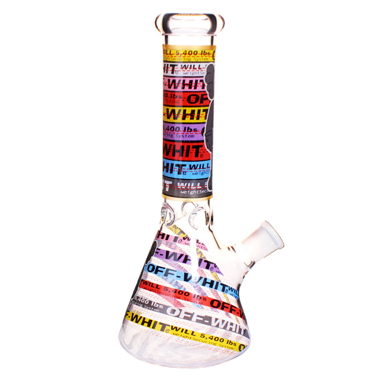 10inches Kaws Glass Beaker Bong