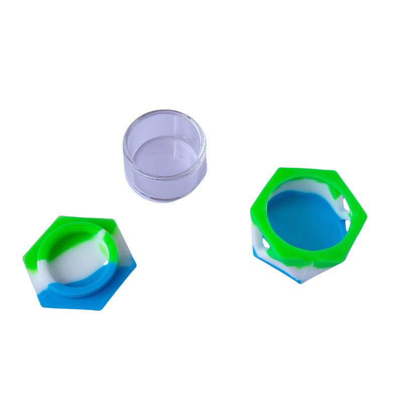 10ml Silicone Glass Container