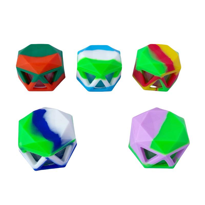 10ml Silicone Glass Container