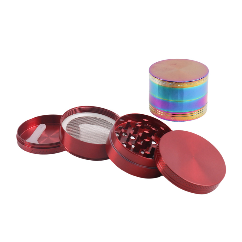 40mm/50mm/55mm/63mm Flat Herb Grinder