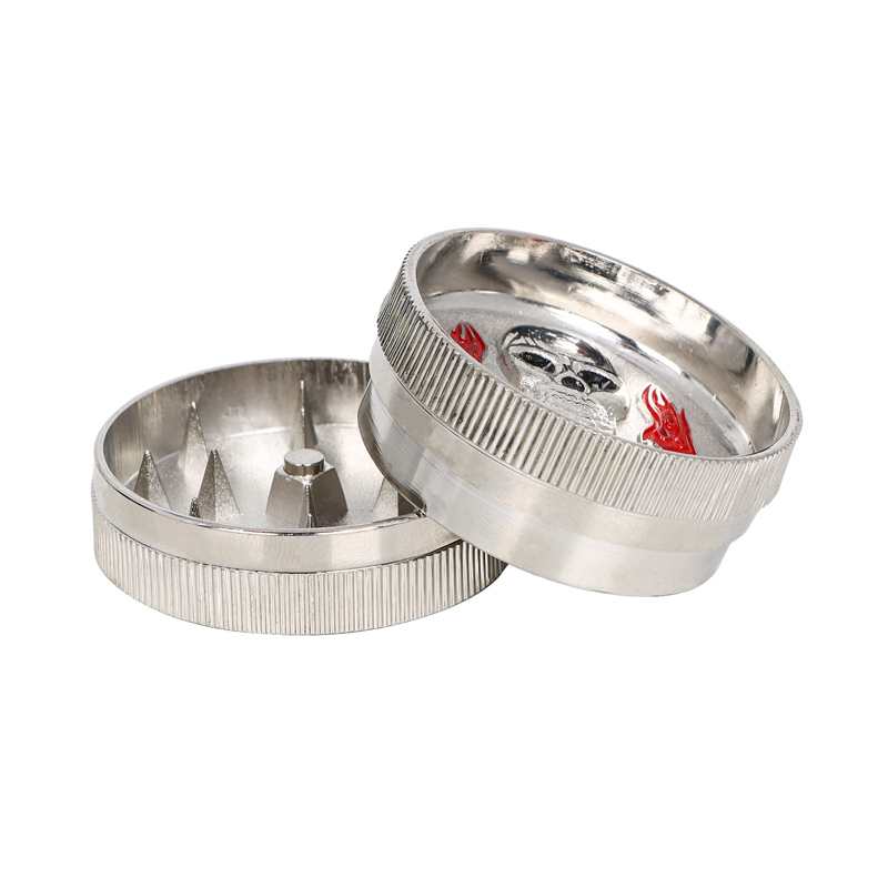 40mm Two-layer Zinc Alloy Herb Grinder