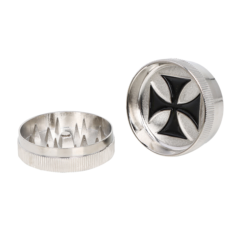 40mm Two-layer Zinc Alloy Herb Grinder