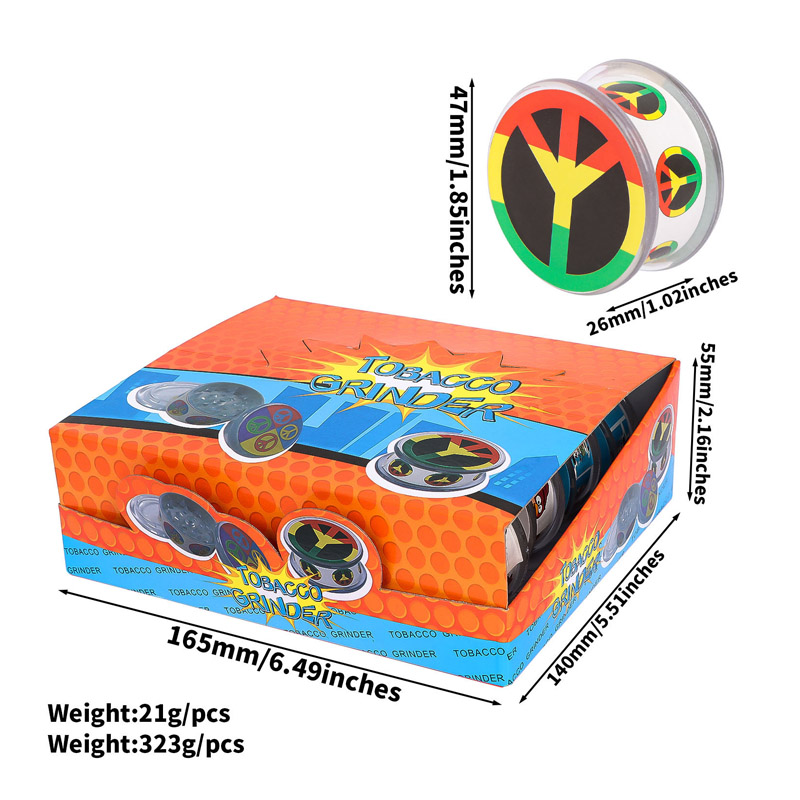 47mm Printing Plastic Herb Grinder