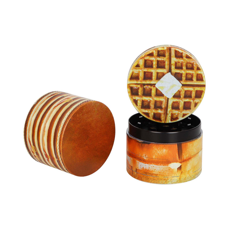 50mm Full Printing Zinc Alloy Herb Grinder