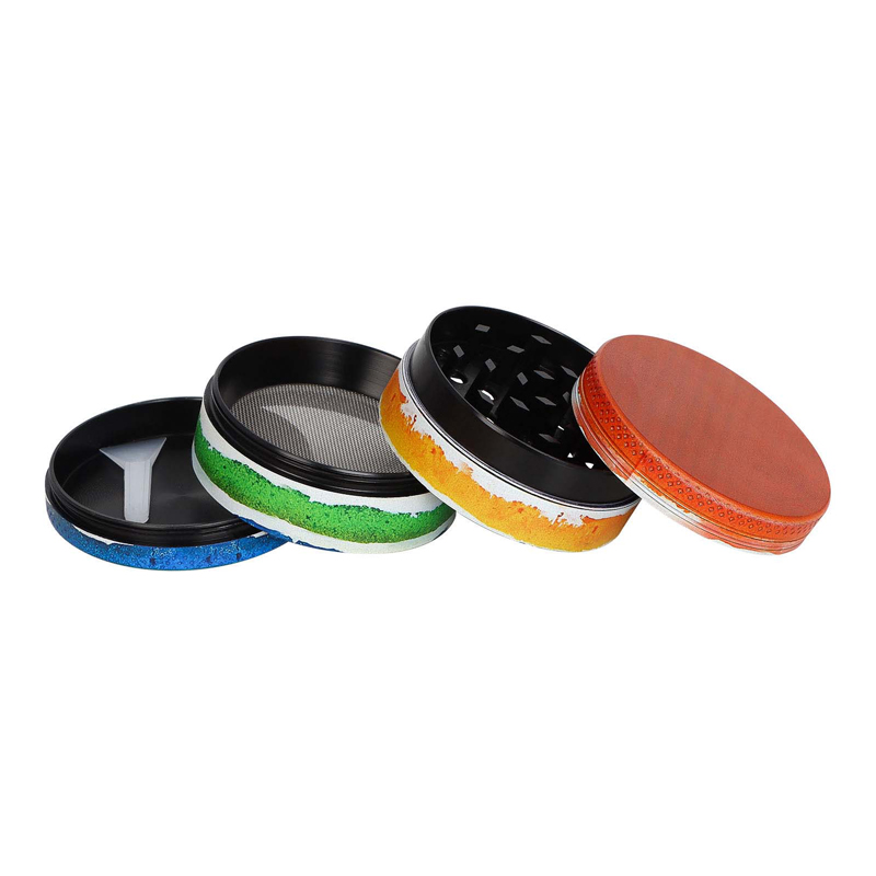 50mm Full Printing Zinc Alloy Herb Grinder