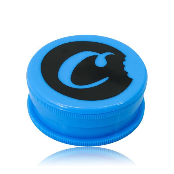 60mm Cookies Plastic Herb Grinder