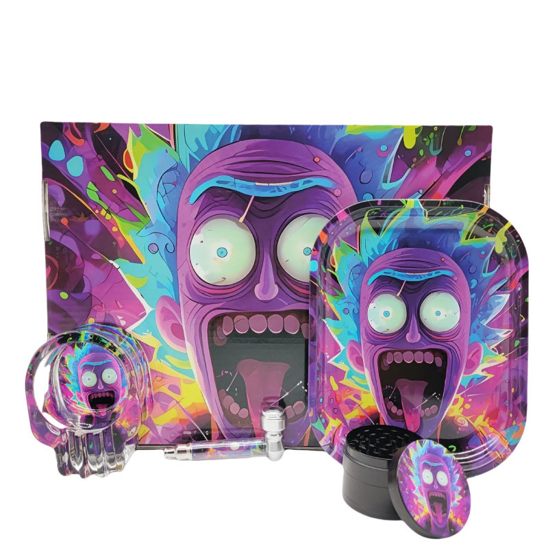 Colorful Pattern Smoking Kit