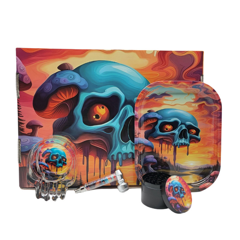 Colorful Pattern Smoking Kit