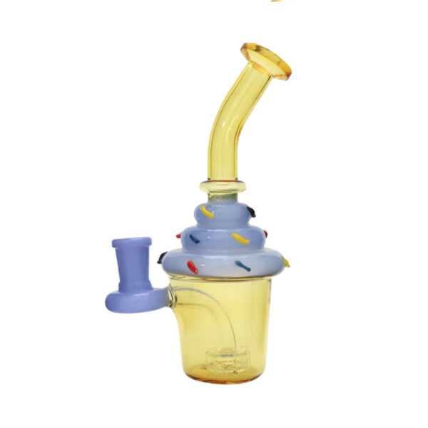 Cupcake Dab Rig Glass Bong
