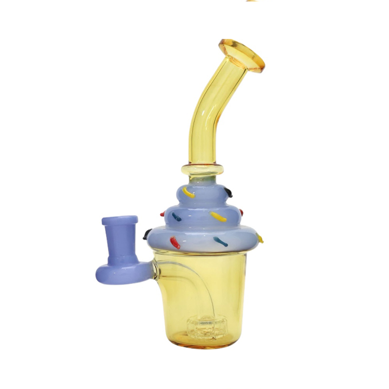 Cupcake Dab Rig Glass Bong
