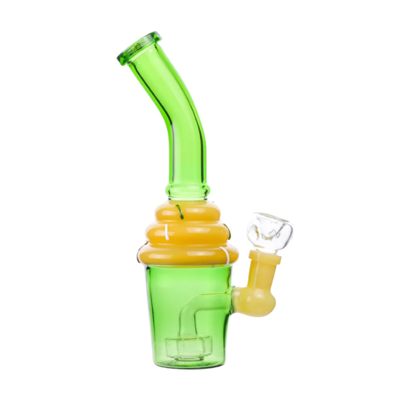 Cupcake Dab Rig Glass Bong