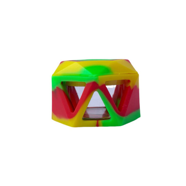 10ml Silicone Glass Container