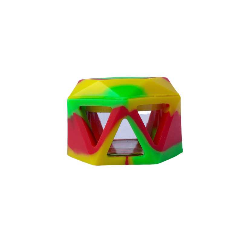 10ml Silicone Glass Container