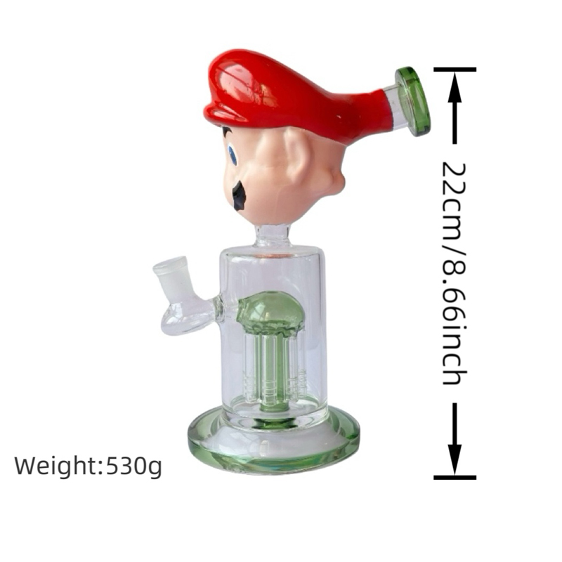 Mario Character Glass Bong
