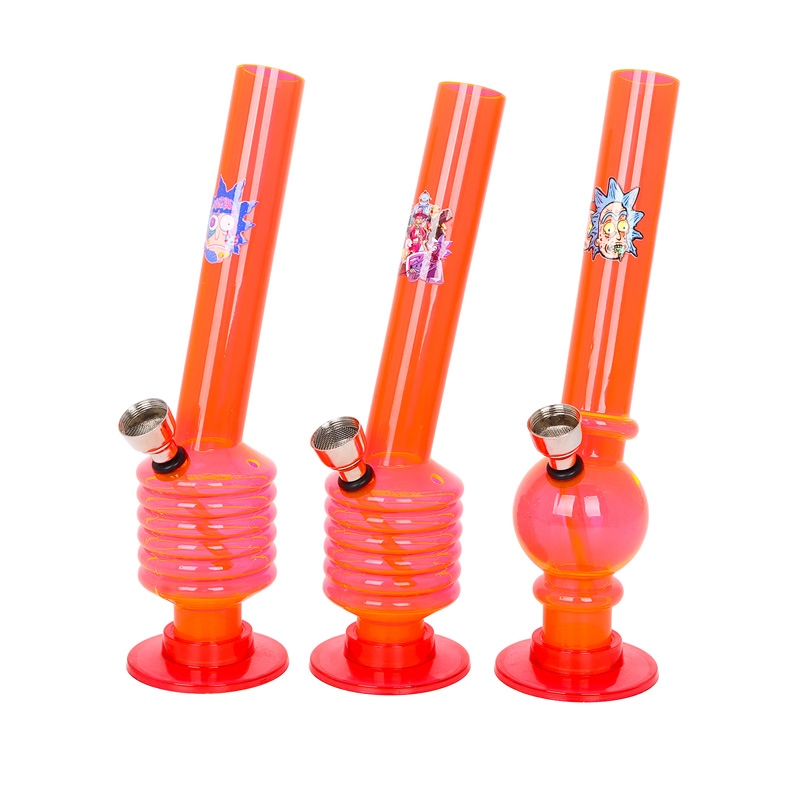 Portable Rick&Morty Acrylic Bong