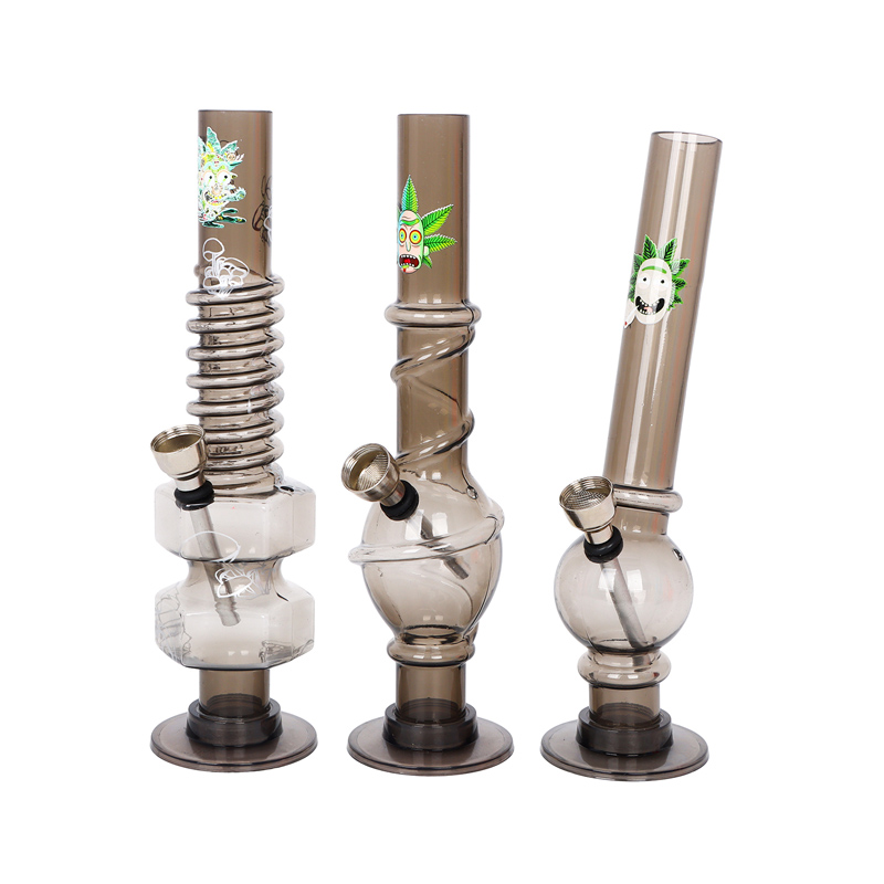 Portable Rick&Morty Acrylic Bong