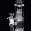 Transparent Straight Long Glass Bong