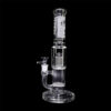 Transparent Straight Long Glass Bong