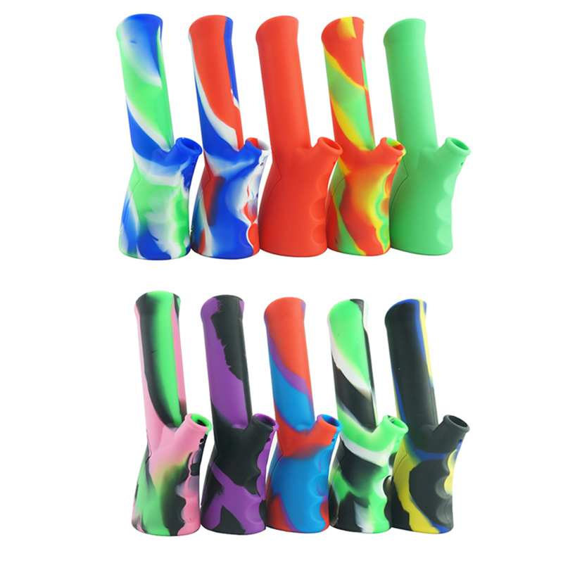 Tree-fork Style Handheld Silicone Bong