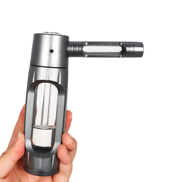 Aluminum Alloy Glass Hookah Water Pipe