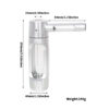 Aluminum Alloy Glass Hookah Water Pipe