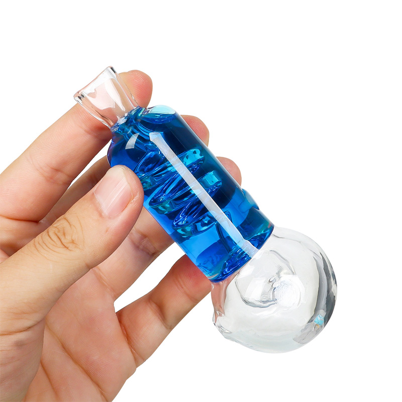 Glycerin Glass Hand Pipe