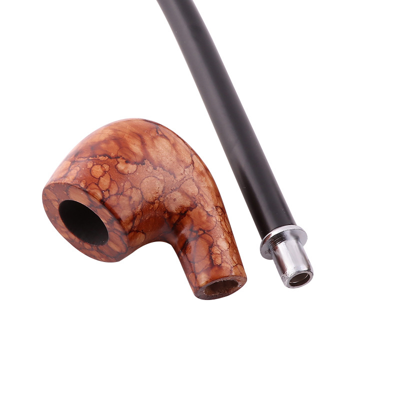 Long Wood Smoking Pipe