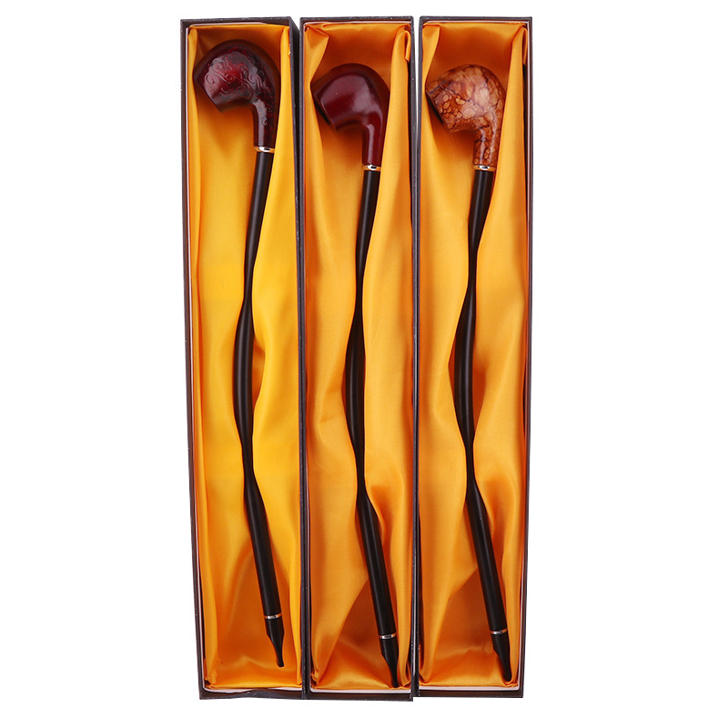 Long Wood Smoking Pipe