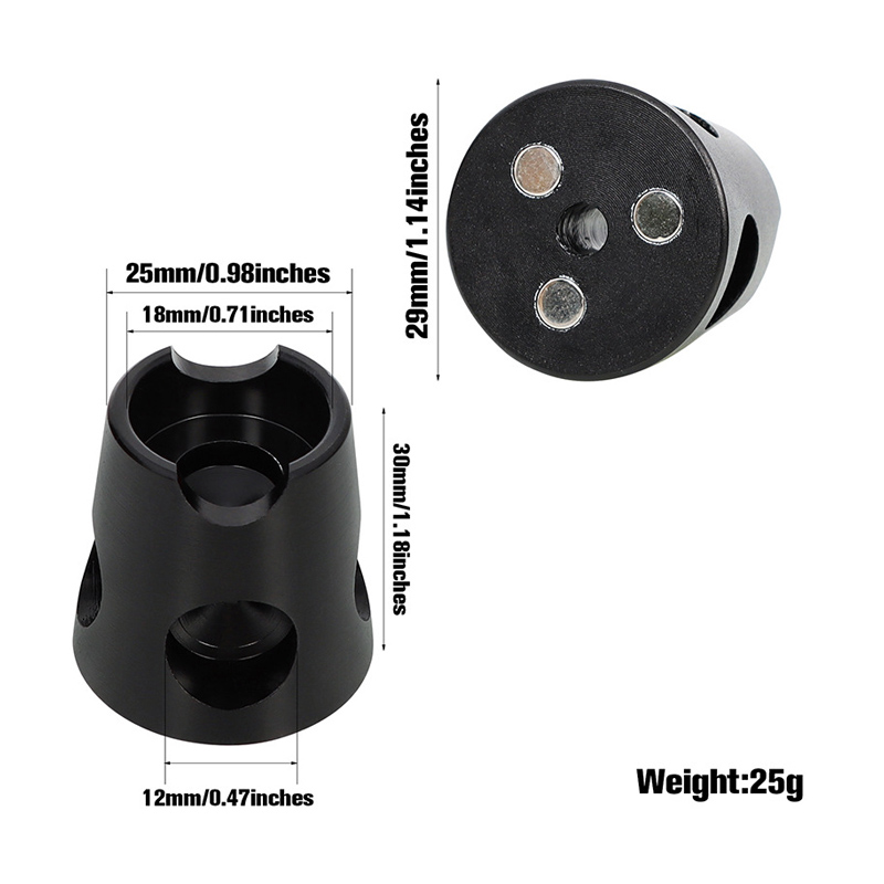 Portable Metal Magnet Snuffer