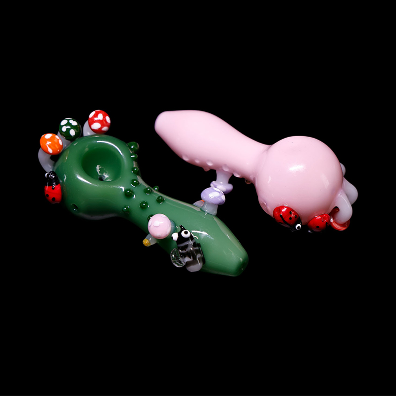 Mushroom Glass Hand Pipe