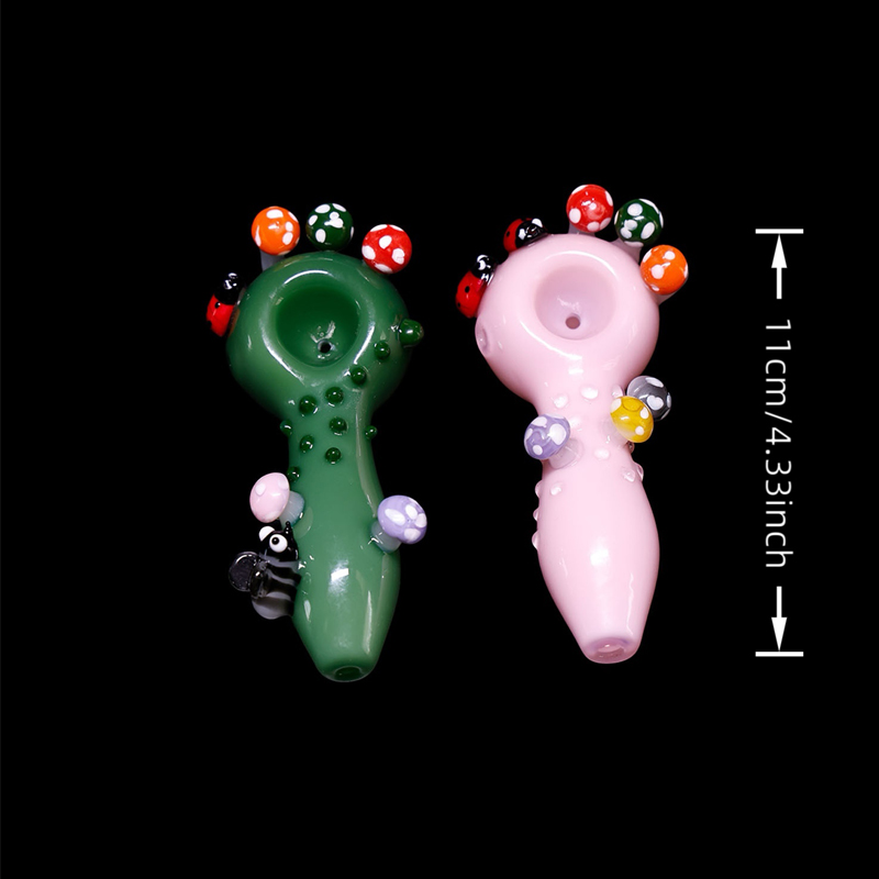 Mushroom Glass Hand Pipe