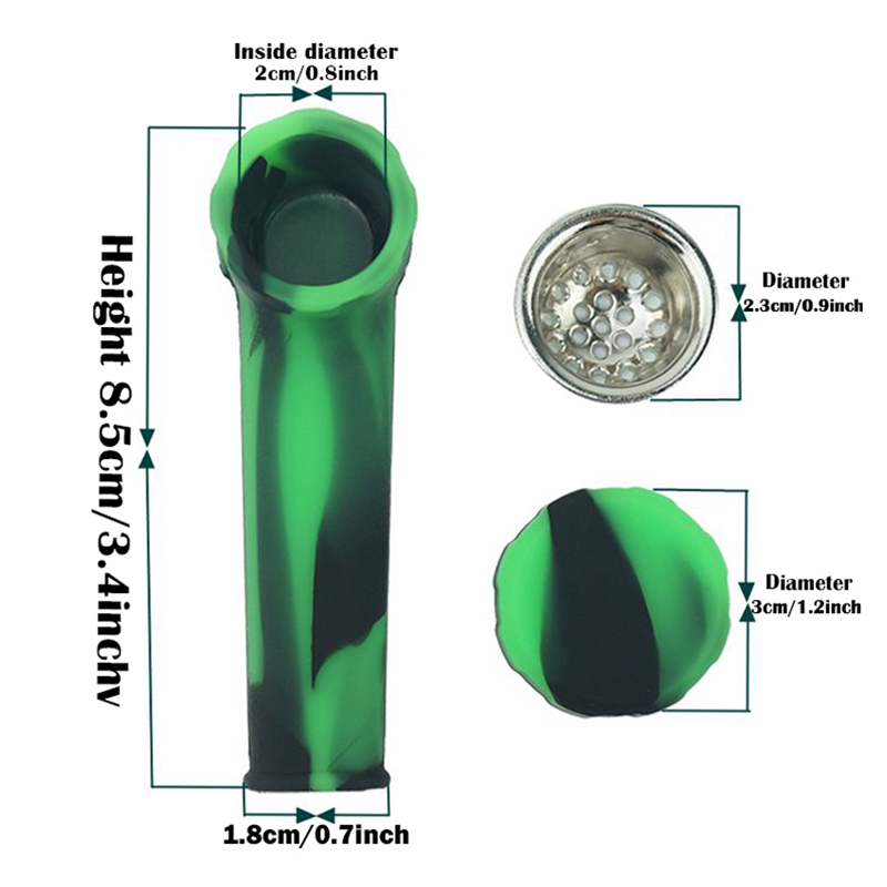 Small Silicone Hand Pipe