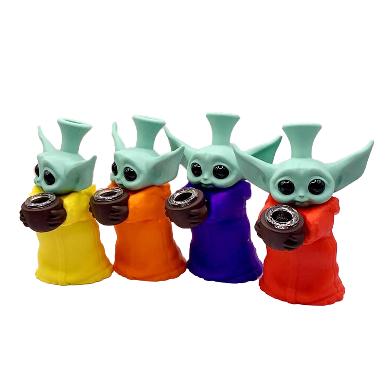stand yoda silicne pipe