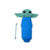 Yoda Baby Star Wars Silicone Hand Pipe with Glass Bowl